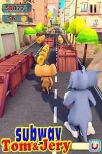 Subway Tom Cat Rush screenshot 3