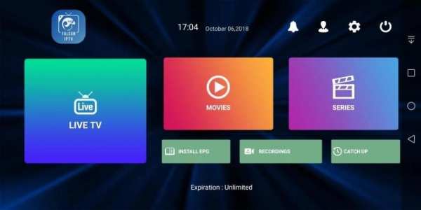 FALCON IPTV स्क्रीनशॉट 1