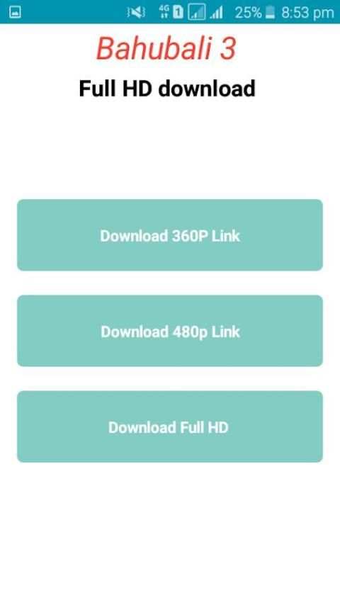 Bahubali 3 full HD download स्क्रीनशॉट 2