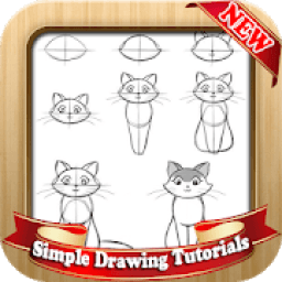 ikon Simple Drawing Tutorials