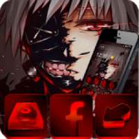 Tokyo Ghoul Wallpaper theme on 9Apps