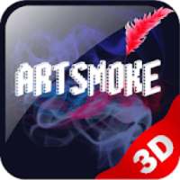 Art Smoke Effect: 3D Name maker on 9Apps