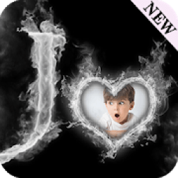 Smoky Text Photo Frame иконка