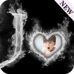 Smoky Text Photo Frame 1.0