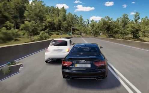 Car Racing Audi Simulator screenshot 1