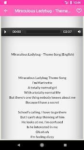 Miraculous Ladybug Song screenshot 2