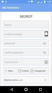 MY MEMBERS screenshot 5
