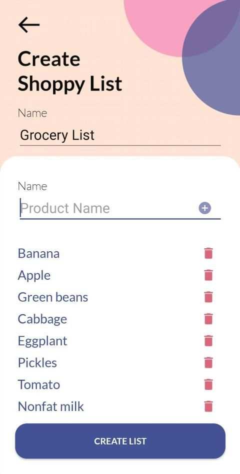 Shoppy - Shopping List screenshot 3