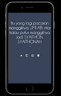 Status kata lucu gokil humor 2018 screenshot 8