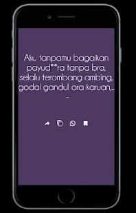 Status kata lucu gokil humor 2018 screenshot 4