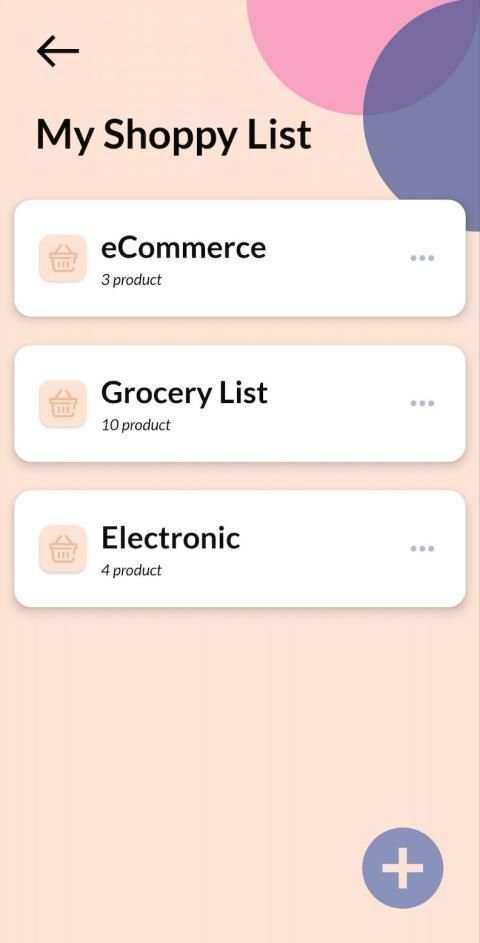 Shoppy - Shopping List screenshot 1
