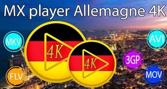 MX Video player Germany 4K स्क्रीनशॉट 4