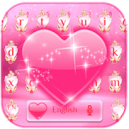 Pink Love Keyboard icon