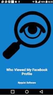 Who Viewed My Profile - Stalkers for Facebook screenshot 4