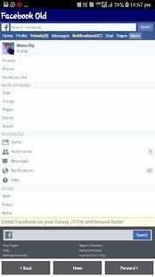 Facebook Old View (Lite Version) screenshot 2