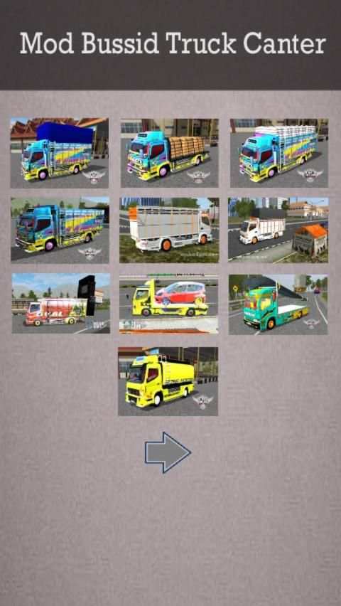 Mod Simulator Truck Canter Bussid Indonesia स्क्रीनशॉट 5
