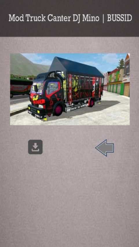 Mod Simulator Truck Canter Bussid Indonesia स्क्रीनशॉट 3