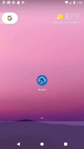 Weather Launcher screenshot 2