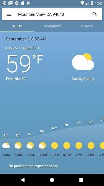 Weather Launcher screenshot 1