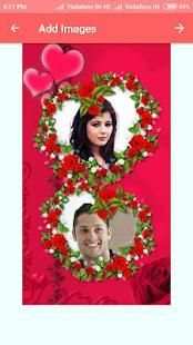 Love Heart Dual Photo Frame screenshot 5