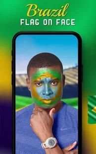 Brazil Flag Photo Editor 2018 screenshot 3