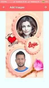 Love Heart Dual Photo Frame screenshot 2