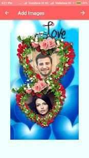 Love Heart Dual Photo Frame screenshot 4