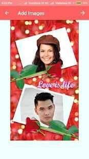 Love Heart Dual Photo Frame screenshot 1