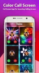 Color Phone Flash - Call Screen Themes 2018 screenshot 3