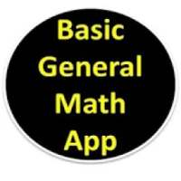 DD Basic General Math