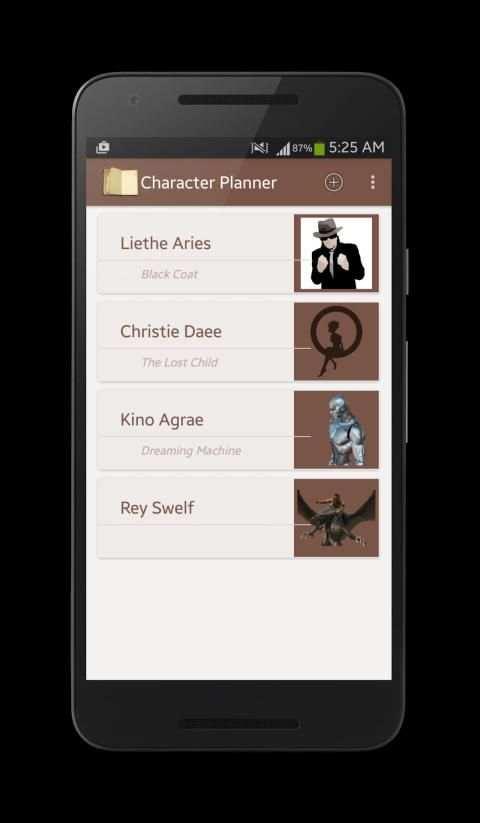 Character Story Planner स्क्रीनशॉट 7