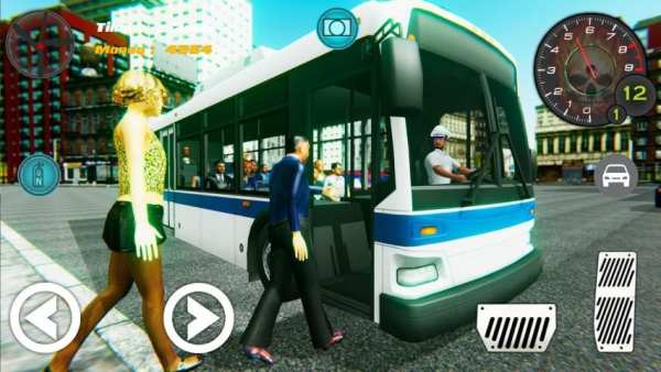 Bus Driving Simulator 2018 स्क्रीनशॉट 2