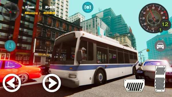 Bus Driving Simulator 2018 स्क्रीनशॉट 4