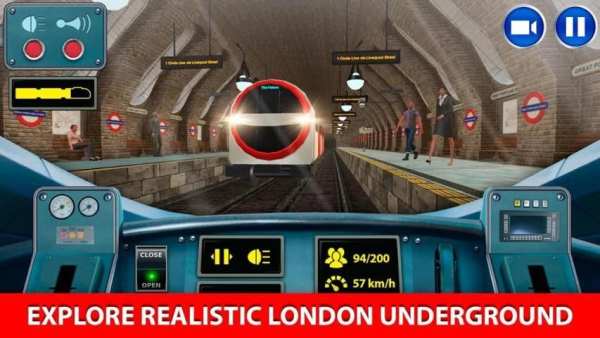 London Subway Kereta Simulator screenshot 4