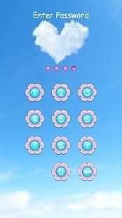 Sakura Lock Screen Zipper screenshot 5