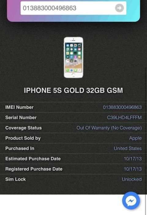 iCloud Free Sold by inFo Check screenshot 2