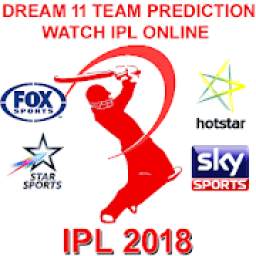 IPL 2018: Watch online & Dream 11 Team Prediction
