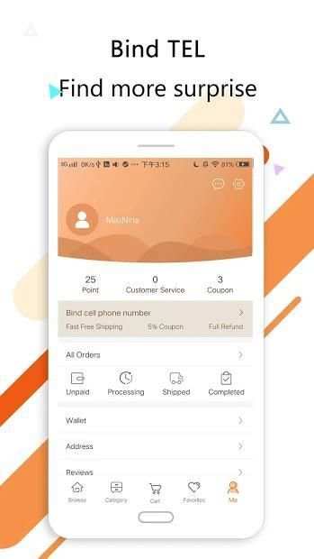 Maxnina - Online shopping platform screenshot 1