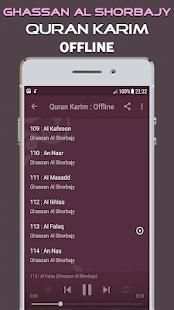 Ghassan Al Shorbajy Full Quran Offline screenshot 1
