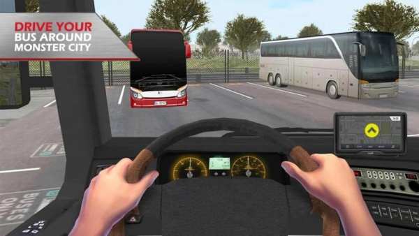 Real Traffic Driving- Extreme Bus Driver Simulator screenshot 1