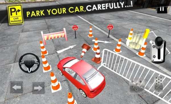 Multi Level Real Car Parking-Driving Test 3d Game स्क्रीनशॉट 1