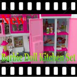 Barbie Doll Kitchen Set Toys Videos