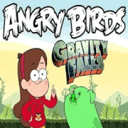 Angry birds falls down आइकन