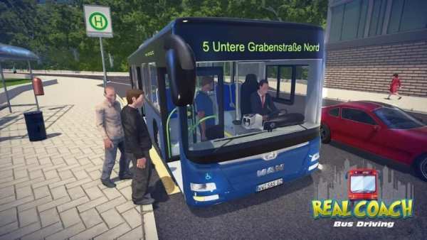 Real Traffic Driving- Extreme Bus Driver Simulator screenshot 4