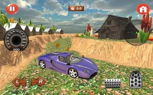Simulasi Drive Mobil Offroad screenshot 3