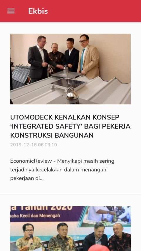 Economic Review News screenshot 1