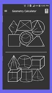 Geometry Calculator screenshot 1