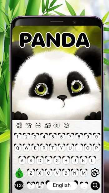 Panda Keyboard Theme स्क्रीनशॉट 3