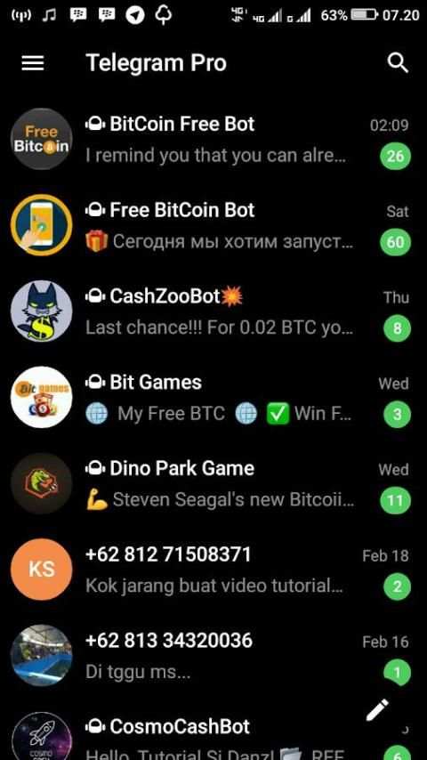 Telegram Pro screenshot 1