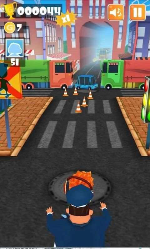 Subway Surfer HD Game screenshot 4